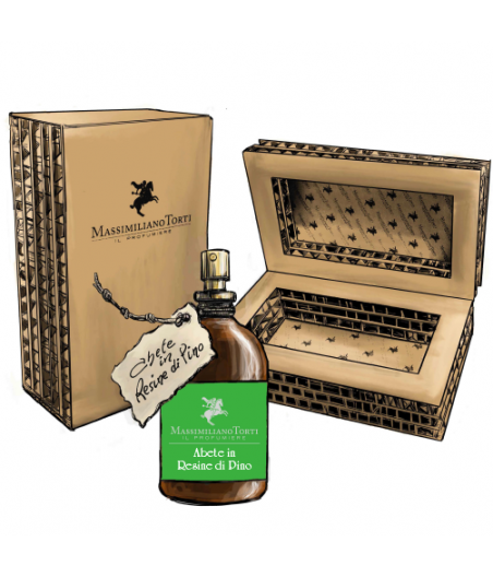 Massimiliano Torti Cartoccio Abete in Resine di Pino Nettare di Profumo 100 ml