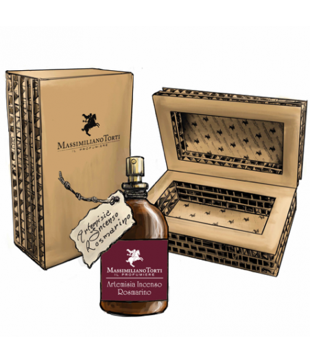 Massimiliano Torti Cartoccio Artemisia Incenso Rosmarino Nettare di Profumo 100 ml
