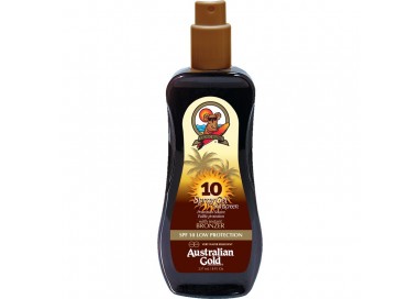Australian Gold Protection Spray Gel With Bronzer Spf 10 237 Ml