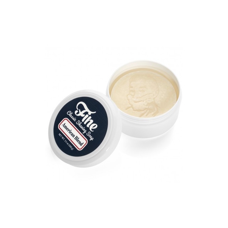 FINE AMERICAN BLEND CLASSIC SHAVING SOAP CON CIOTOLA100 GR FINE AMERICAN BLEND CLASSIC SHAVING SOAP CON CIOTOLA100 GR