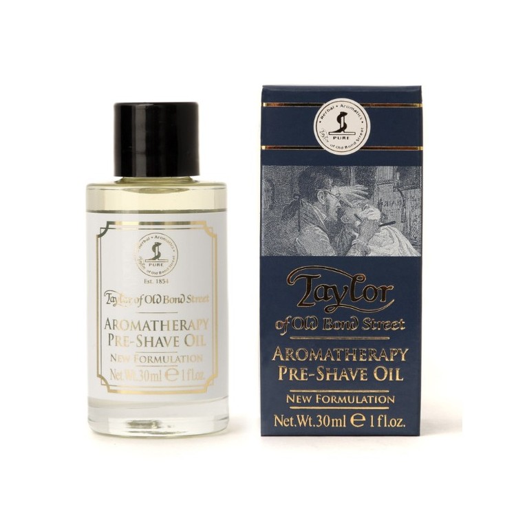 TAYLOR OF OLD BOND STREET AROMATHERAPY PRE-SHAVE OIL 30 ML