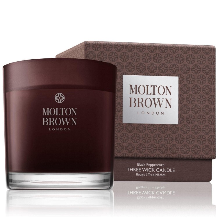 Molton Brown Ambiente Black Peppercorn Candela 3 Stoppini