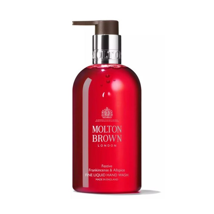 Molton Brown Festive Frankincense & Allspice Fine Liquid Hand Wash 300 Ml Molton Brown Festive Frankincense & Allspice Fine Liquid Hand Wash 300 Ml