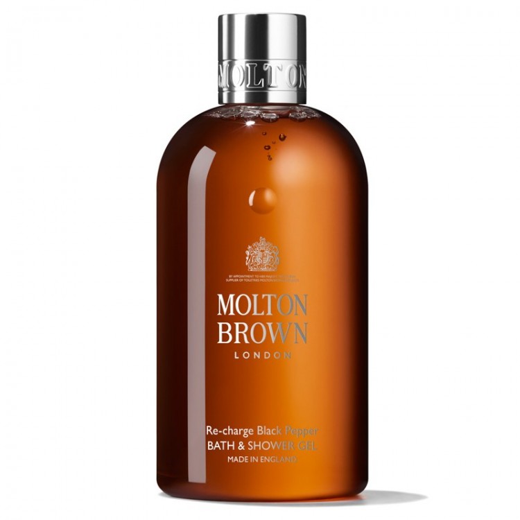 MOLTON BROWN RE-CHARGE BLACK PEPPER SHOWER GEL 300 ML MOLTON BROWN RE-CHARGE BLACK PEPPER SHOWER GEL 300 ML