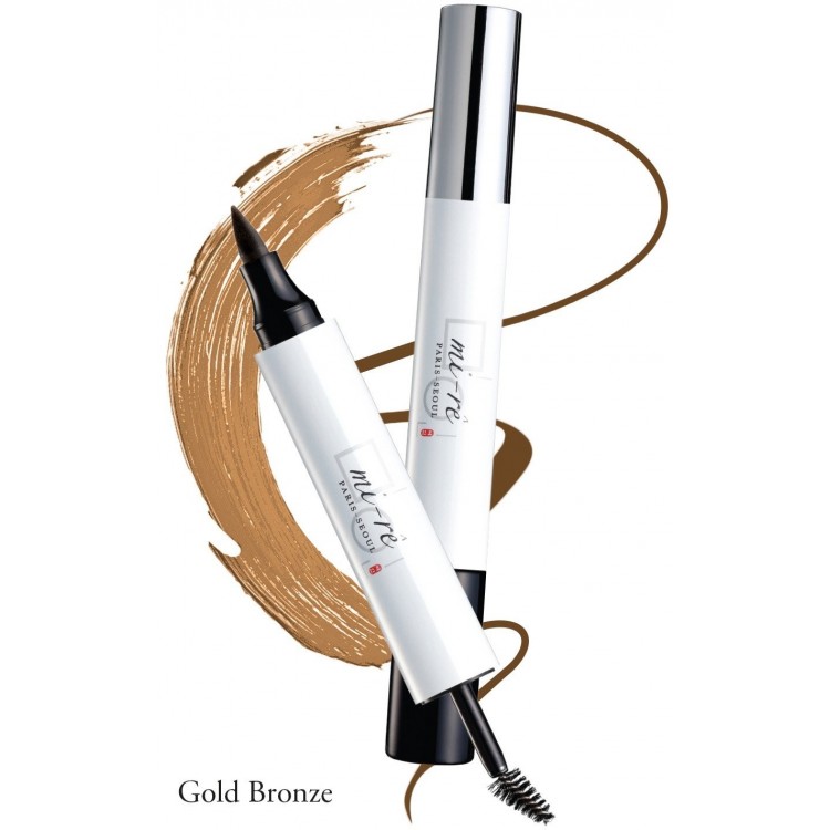 Mi-Re' Brow Plume Perfection Mascara 1 Golden Bronze Mi-Re' Brow Plume Perfection Mascara 1 Golden Bronze