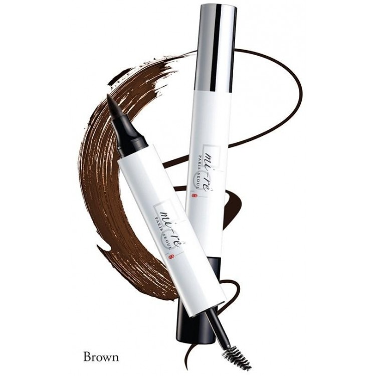 MI-RE' BROW PLUME PERFECTION MASCARA 2 BROWN MI-RE' BROW PLUME PERFECTION MASCARA 2 BROWN