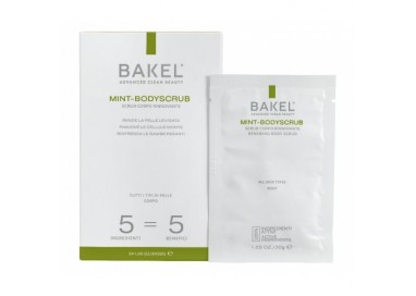 Bakel Mint-Bodyscrub 6 X 30 Gr