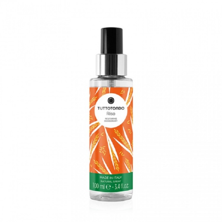 Tuttotondo Riso Deodorante Spray Ristrutturante 100 Ml Tuttotondo Riso Deodorante Spray Ristrutturante 100 Ml