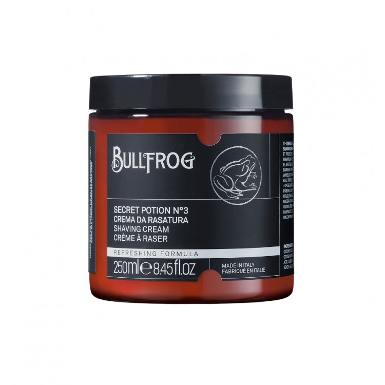Bullfrog Secret Potion N°3 Crema Da Rasatura 250 Ml