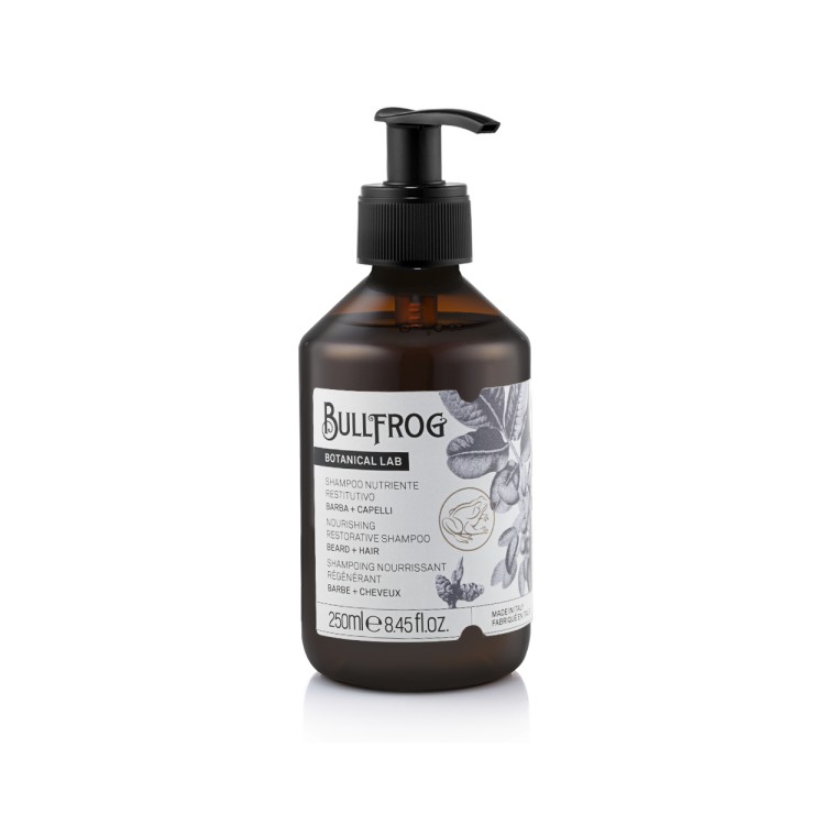 BULLFROG BOTANICAL LAB SHAMPOO NUTRIENTE RESTITUTIVO 250 ML BULLFROG BOTANICAL LAB SHAMPOO NUTRIENTE RESTITUTIVO 250 ML