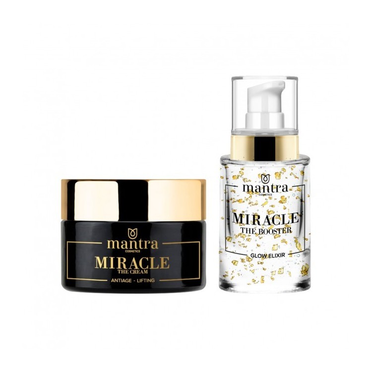 MANTRA PACCHETTO MIRACLE CREMA VISO + MIRACLE THE BOOSTER MANTRA PACCHETTO MIRACLE CREMA VISO + MIRACLE THE BOOSTER