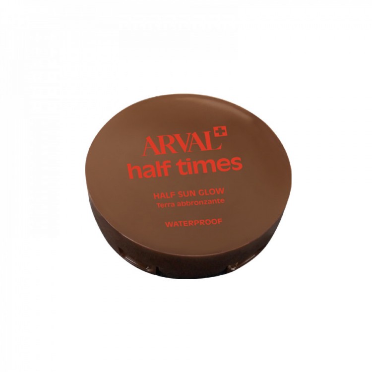 ARVAL HALF TIMES HALF SUN GLOW TERRA ABBRONZANTE WATERPROOF 8 GR ARVAL HALF TIMES HALF SUN GLOW TERRA ABBRONZANTE WATERPROOF 8 GR