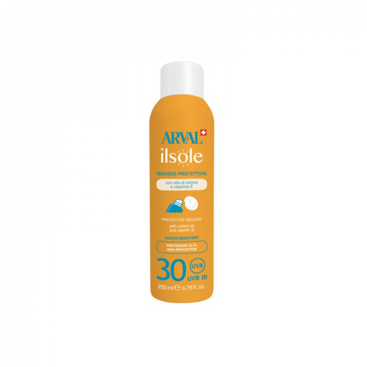 Arval Il Sole Mousse Protettiva Viso/Corpo Spf30  200 Ml