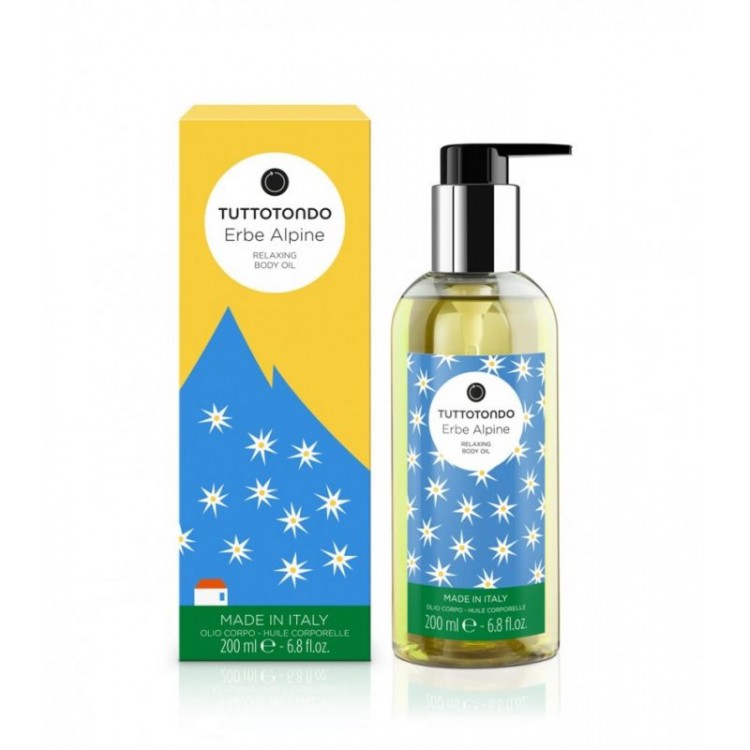 Tuttotondo Erbe Alpine Olio Corpo Rilassante 200 Ml Tuttotondo Erbe Alpine Olio Corpo Rilassante 200 Ml