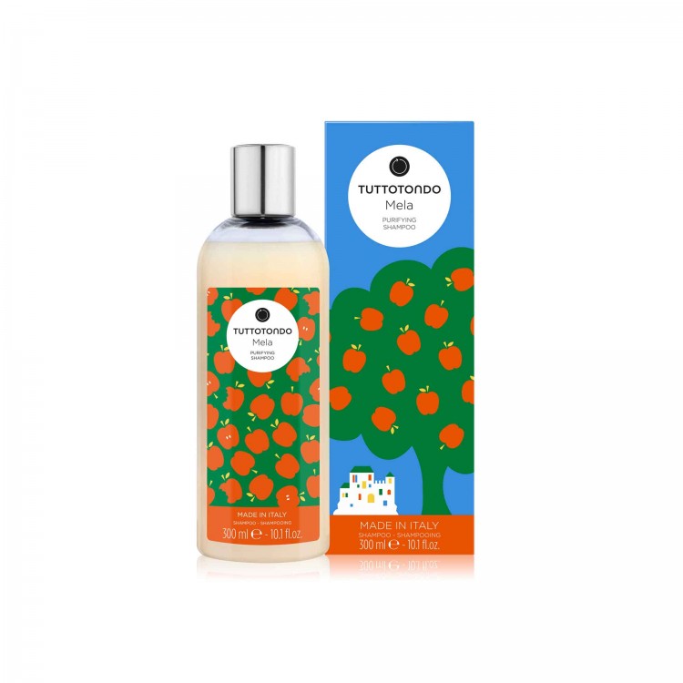 Tuttotondo Mela Shampoo Purificante 300 Ml Tuttotondo Mela Shampoo Purificante 300 Ml