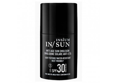 Insium Solari Emulsione Solare Anti-Età Protezione Alta Spf30 50 Ml