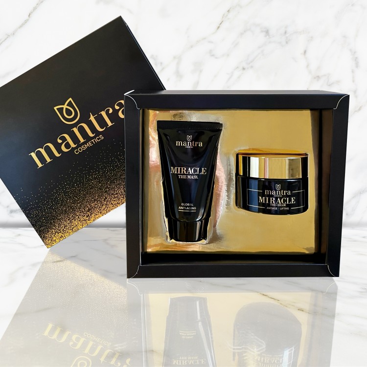 Mantra Cosmetics Viso Pacchetto Miracle The Crem + The Mask Mantra Cosmetics Viso Pacchetto Miracle The Crem + The Mask