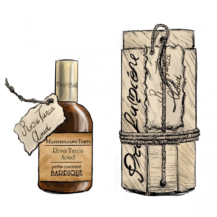 Massimiliano Torti Barrique Rosa Turca Aoud Parfum Concentrè