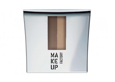 Make up Factory Eye Brow Powder with stencil 04 Chocolate Brown