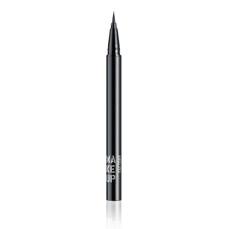 Make up Factory Calligraphic Eye Liner 01 Black