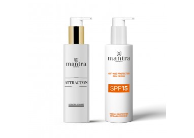 Mantra Cosmetics Solari Pacchetto Spf 15 & Attraction