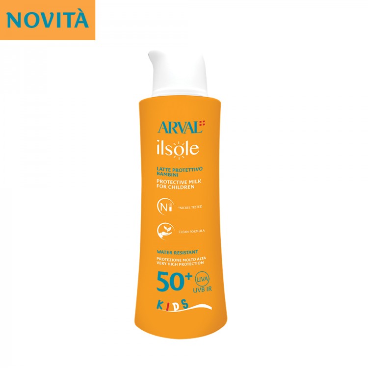 Arval Il Sole Kids Latte Protettivo Bambini Spf 50+ Fl.150 Ml Arval Il Sole Kids Latte Protettivo Bambini Spf 50+ Fl.150 Ml