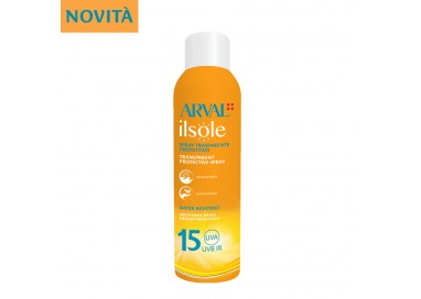 Arval Il Sole Spray Trasparente Protettivo Spf 15 200 Ml
