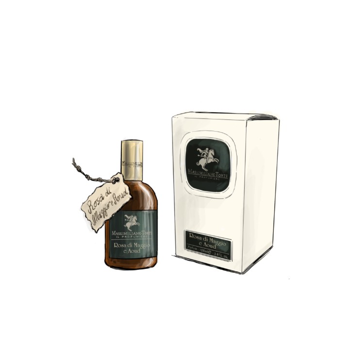 Massimiliano Torti Classic Line Rosa Di Maggio e Aoud Parfum 100 ml