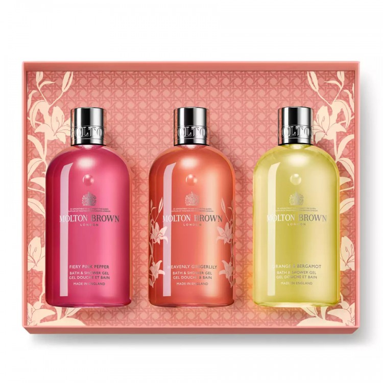 Molton Brown The Gift Floral & Citrus Body Care Gift Set 3x300 ml