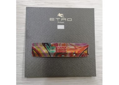 Etro P. Accessori Barretta Vetrificata Logo Etro Strass