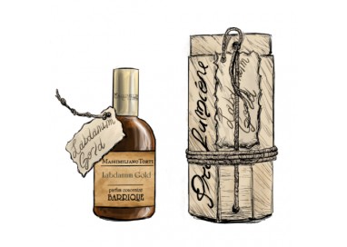 Massimiliano Torti Barrique Labdanum Gold Parfum Concentrè