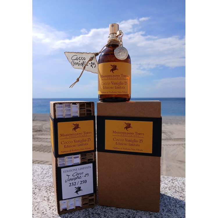 Massimiliano Torti Cartoccio Cocco Vaniglia 25 Edizione Limitata Nettare di Profumo Non Filtrato Massimiliano Torti Cartoccio Cocco Vaniglia 25 Edizione Limitata Nettare di Profumo Non Filtrato