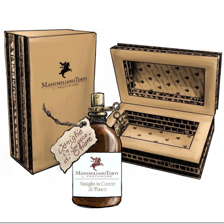 Massimiliano Torti Cartoccio Vaniglia in Cocco di Thiarè Nettare di Profumo 100 ml Massimiliano Torti Cartoccio Vaniglia in Cocco di Thiarè Nettare di Profumo 100 ml